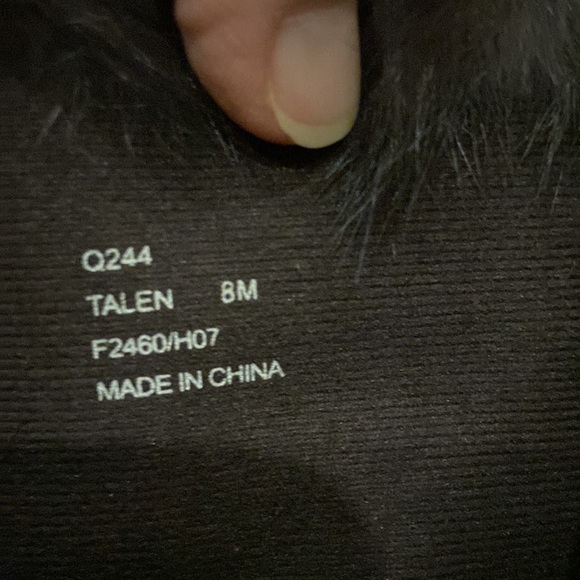 Coach authentic-brown boots- ladies size 8- Talen F2460/H07 - Picture 8 of 9